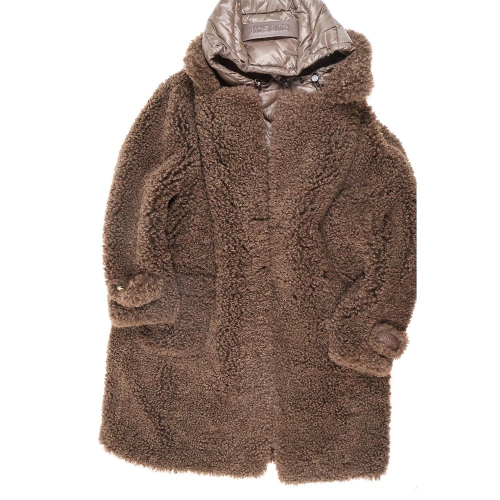 Rudsak Teddy Coat Emryn Espresso Brown M/L New $1195